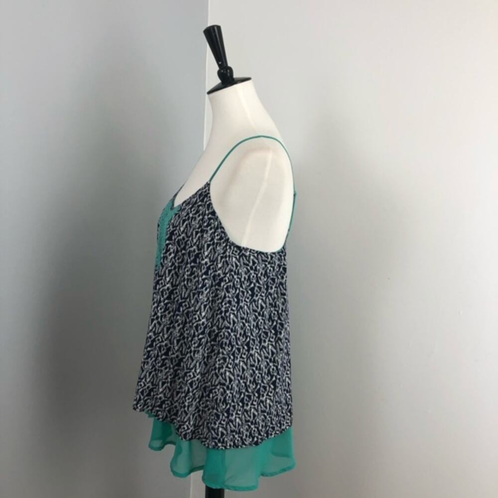 THML Embroidered Layered Tank Top Medium - Picture 6 of 8